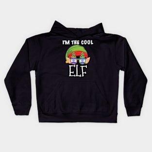 Christmas  I'm The Cool Isreali Elf - Gift for Isreali From Israel Kids Hoodie